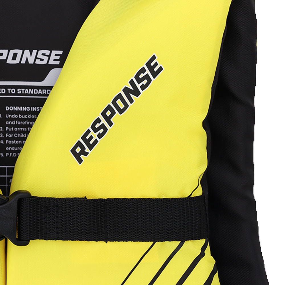 RESPONSE MS50 Level 50 Watersports Kids Life Vest Yellow 12-25kg