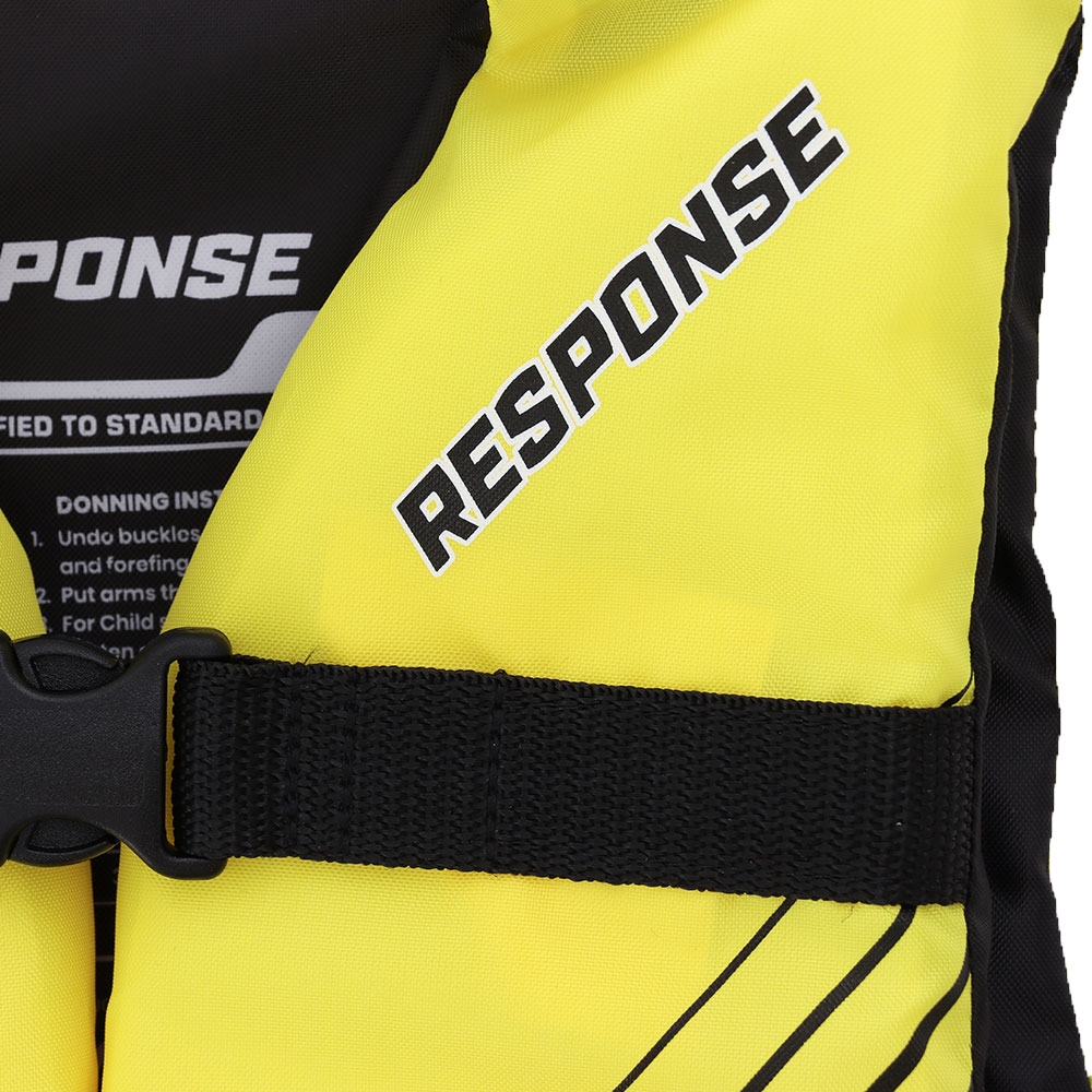 RESPONSE MS50 Level 50 Watersports Youth Life Vest Yellow 22-40kg