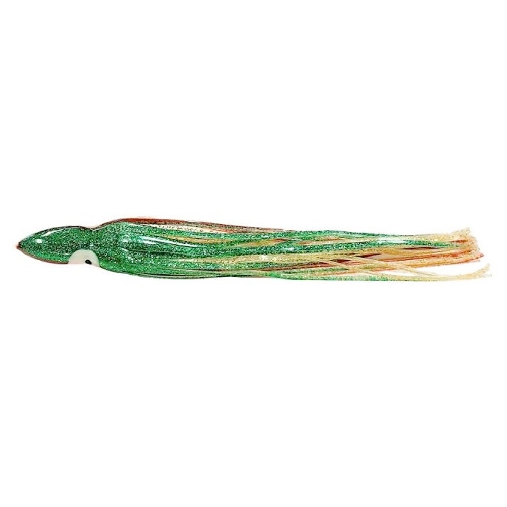 Sea Harvester Trolling Lure Replacement Skirt 35cm Green/Gold Sparkle