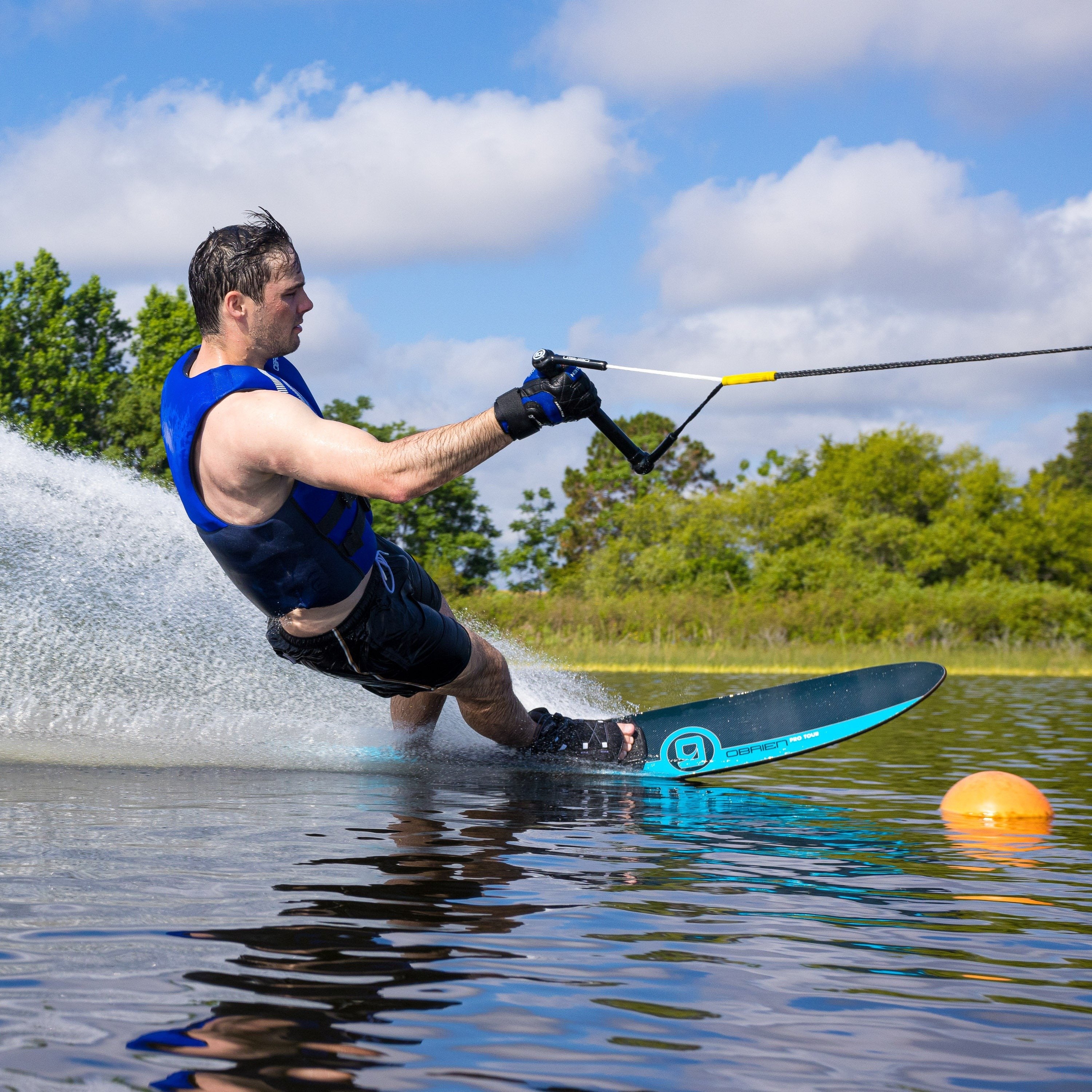 O'Brien Pro Tour Slalom Water Ski with Z-9 Bindings 162cm