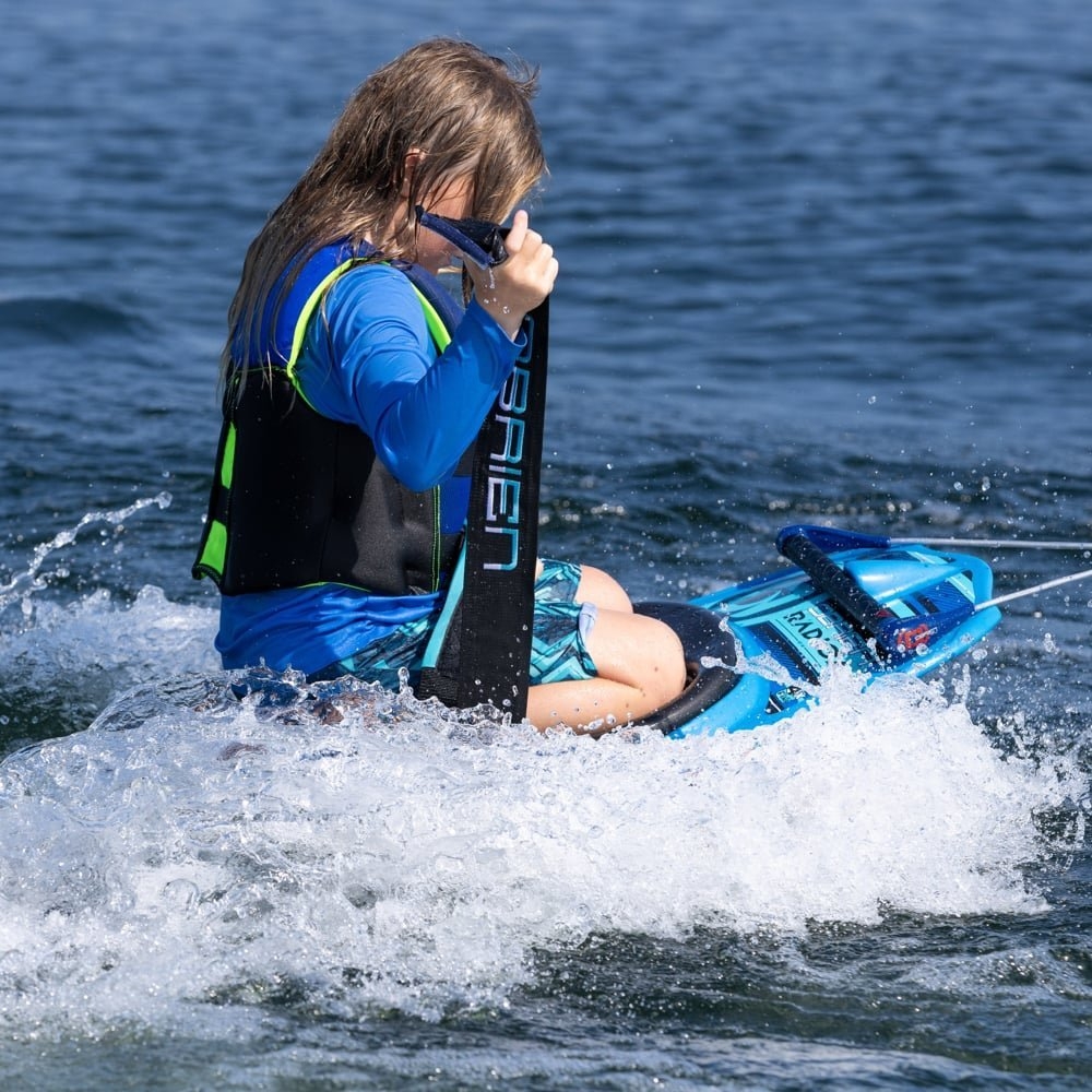 O'Brien Radica Kneeboard with Hook Black/Blue
