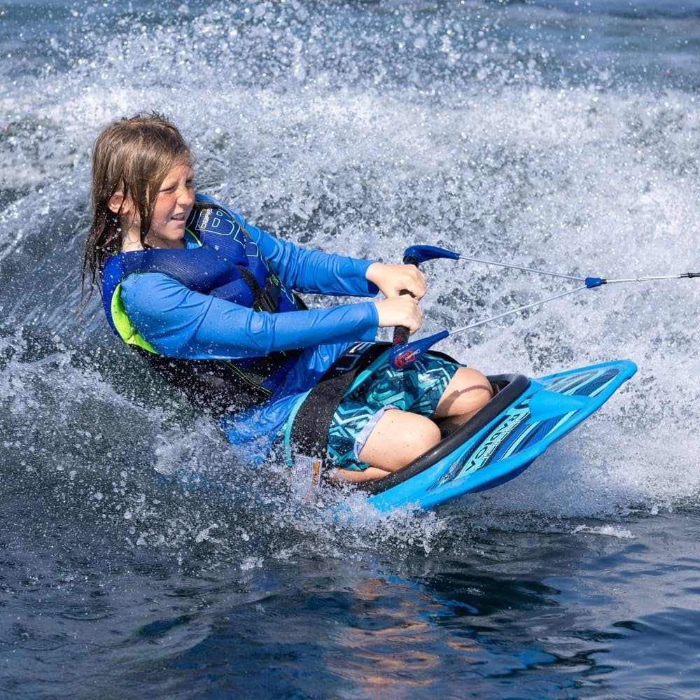 O'Brien Radica Kneeboard with Hook Black/Blue