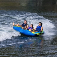 O'Brien Spoiler 3-Person Inflatable Towable Ski Tube Thumbnail O'Brien Spoiler 3-Person Inflatable Towable Ski Tube