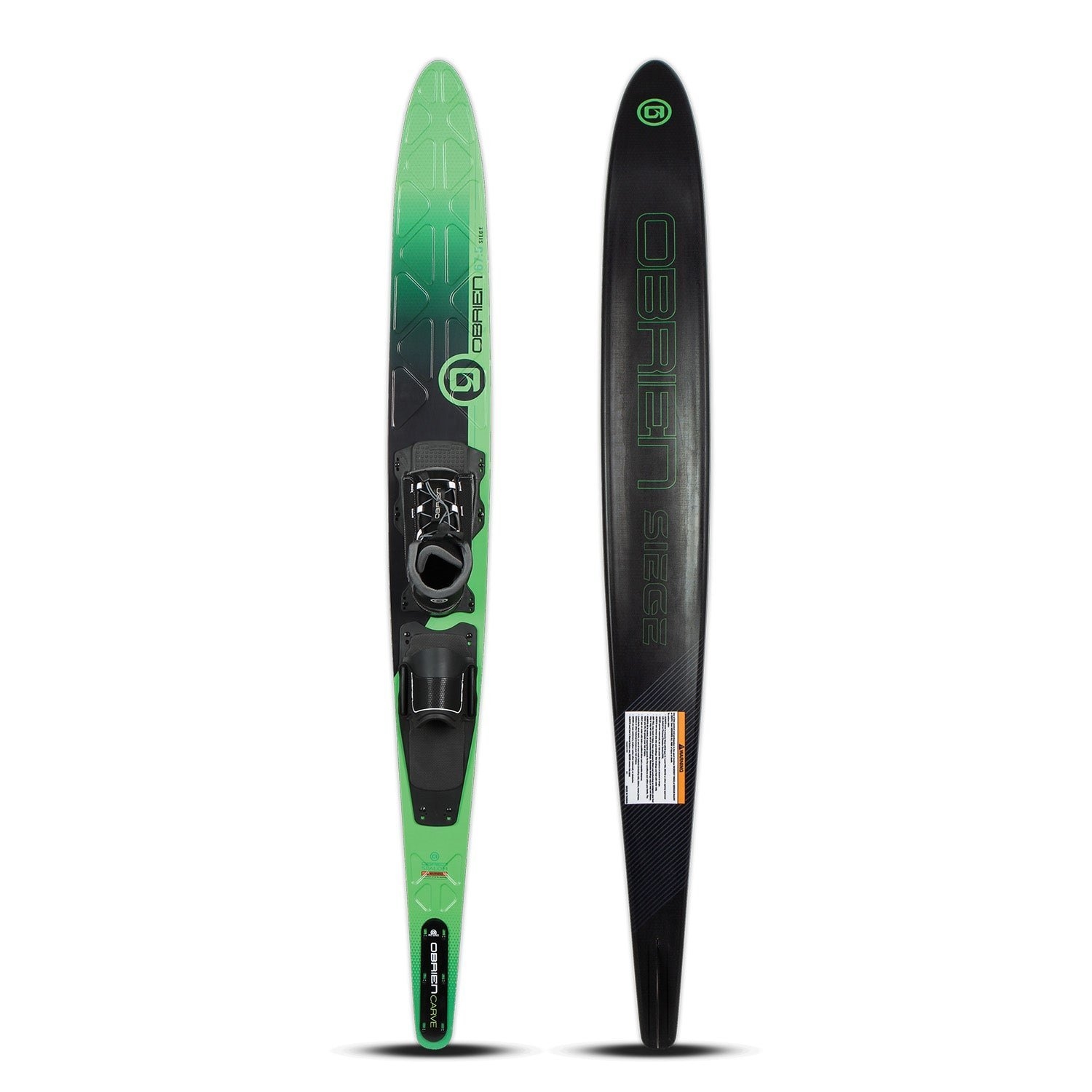 O'Brien Slalom Siege Water Ski with Z9 Bindings 168.75cm