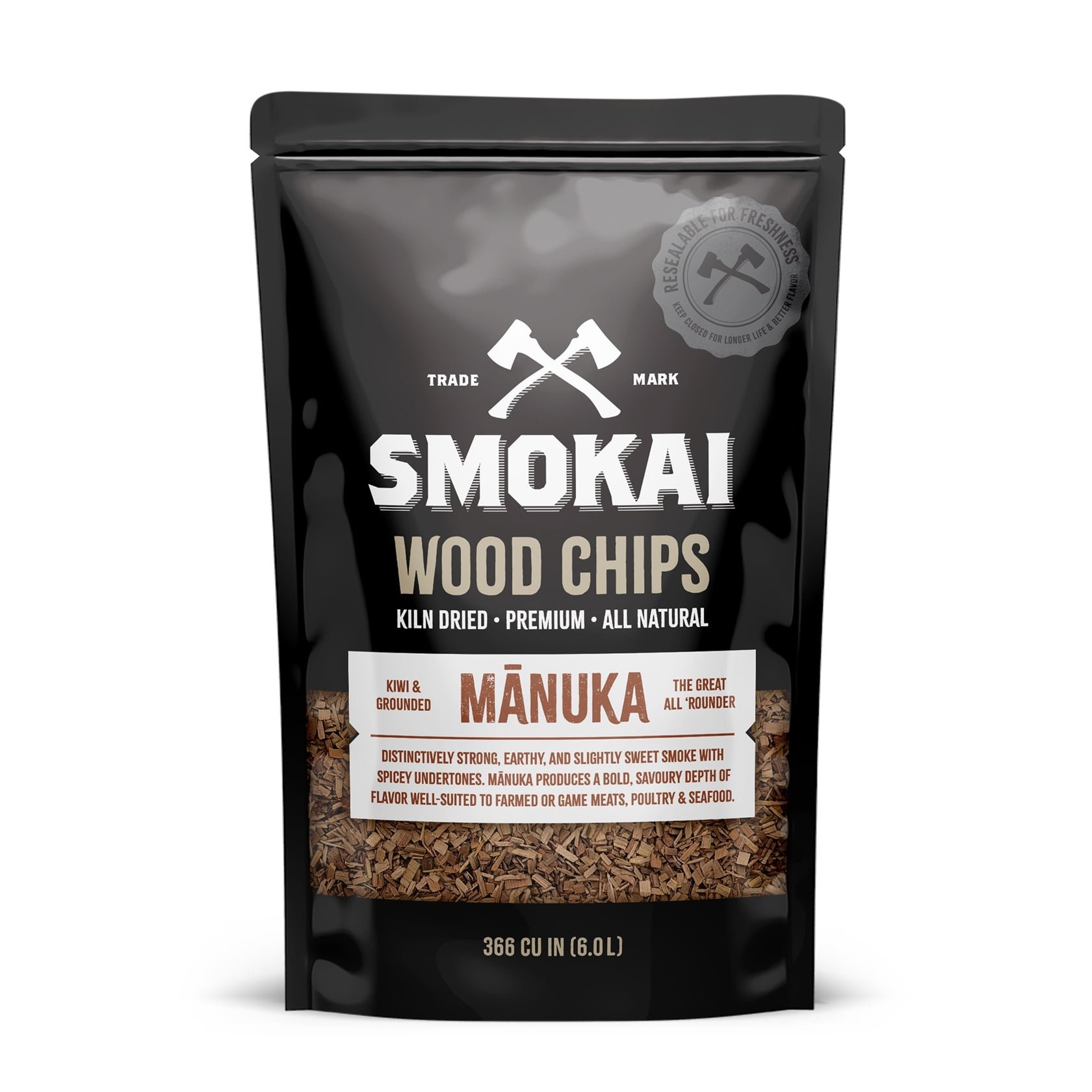 Smokai Premium Manuka Wood Smoker Chips 6L 