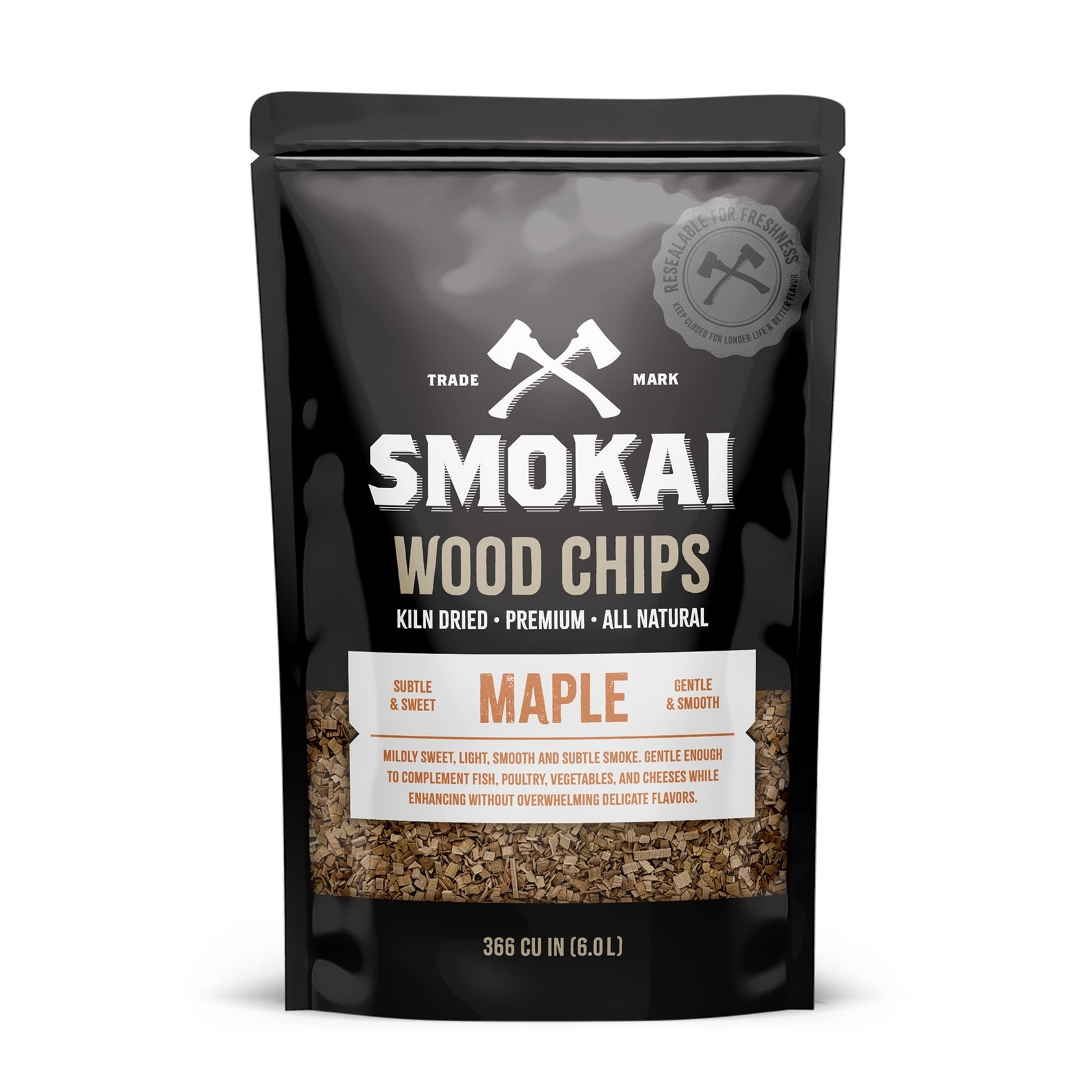 Smokai Premium Maple Wood Smoker Chips 6L