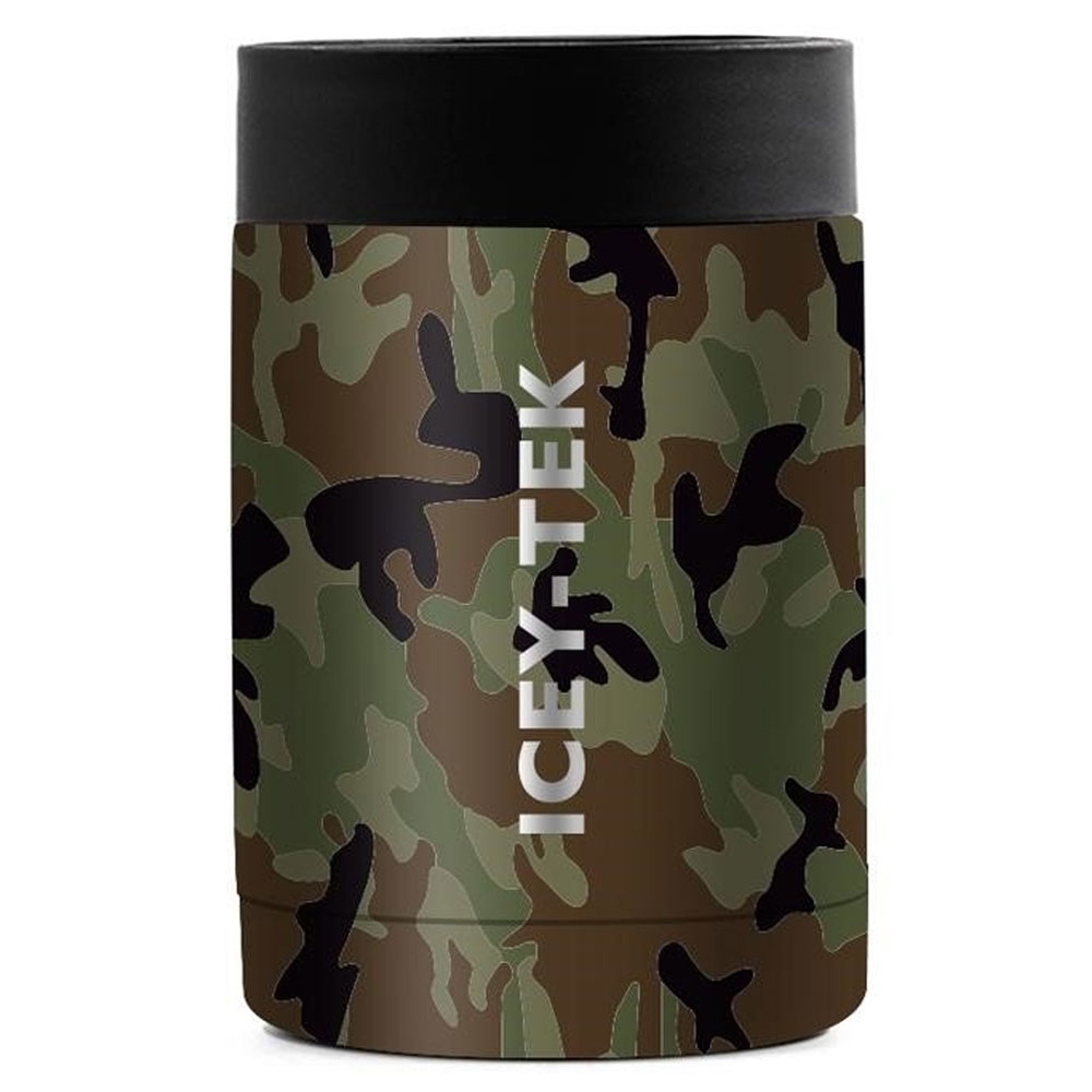 Icey-Tek Insulated Beer Coozie/Stubby Holder Camo