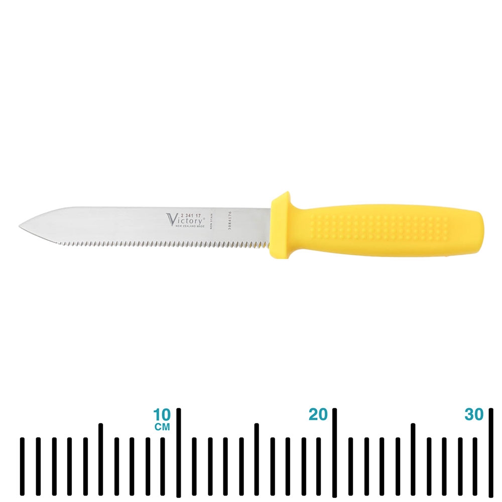Victory 2/341/17/116Y Serrated Pointed Dive Knife 17cm