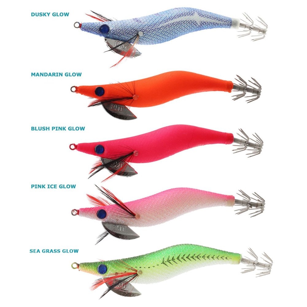 Black Magic Squid Snatcher Squid Jig Lumo Size 3