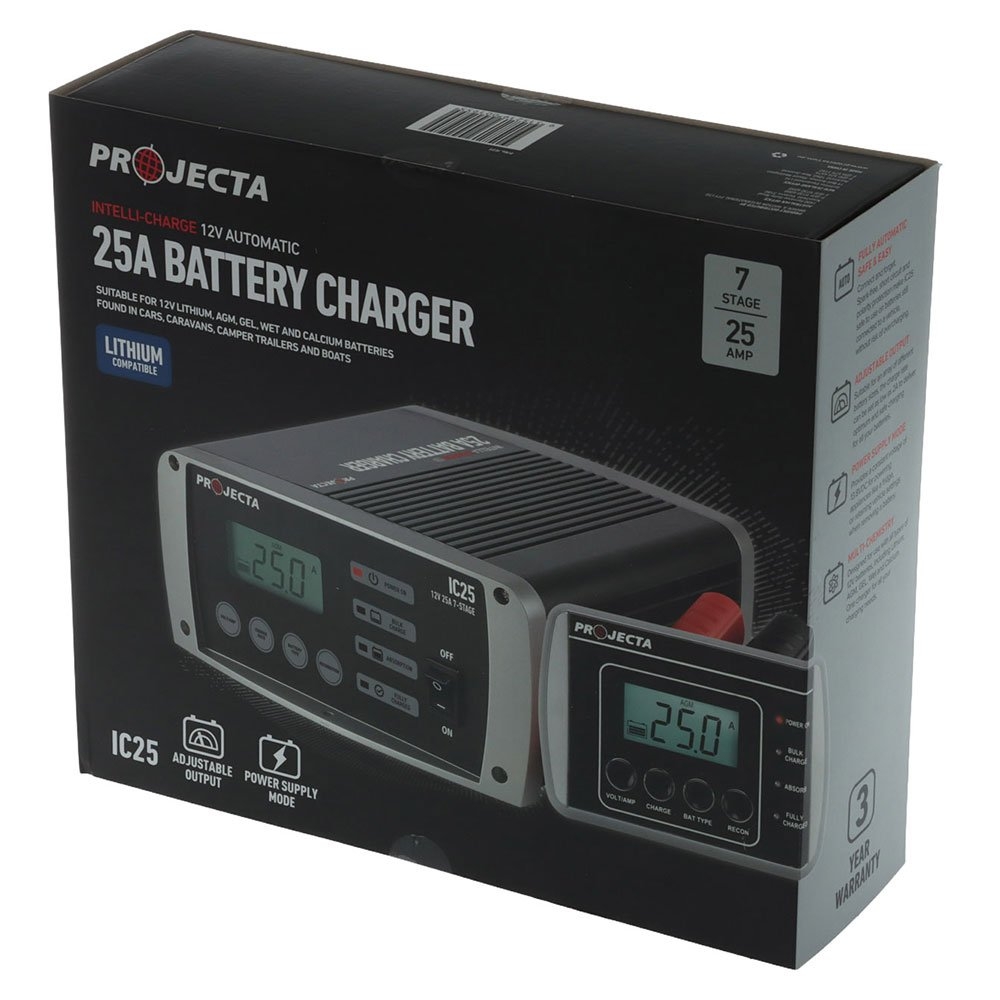 Projecta IC25 Intelli-Charge 7-Stage Battery Charger 12V 25A