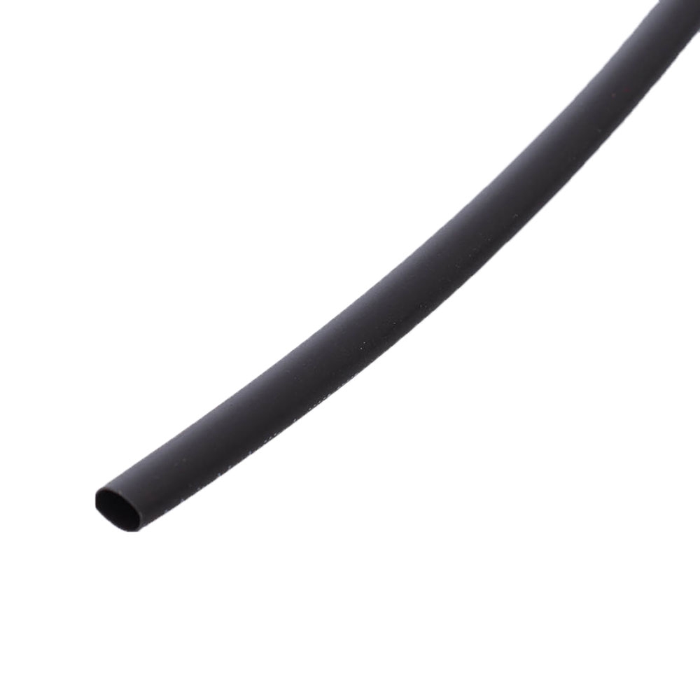 EziShrink Thin Wall Heat Shrink Tube Black 1.2m