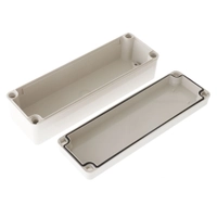 DSE HiBox Wall Mount Plastic Enclosure 80x250x70mm Thumbnail DSE HiBox Wall Mount Plastic Enclosure 80x250x70mm