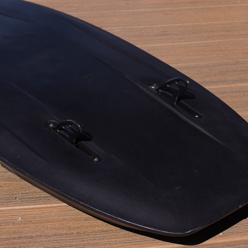 O'Brien Black Magic Kneeboard with Hook Black/Green