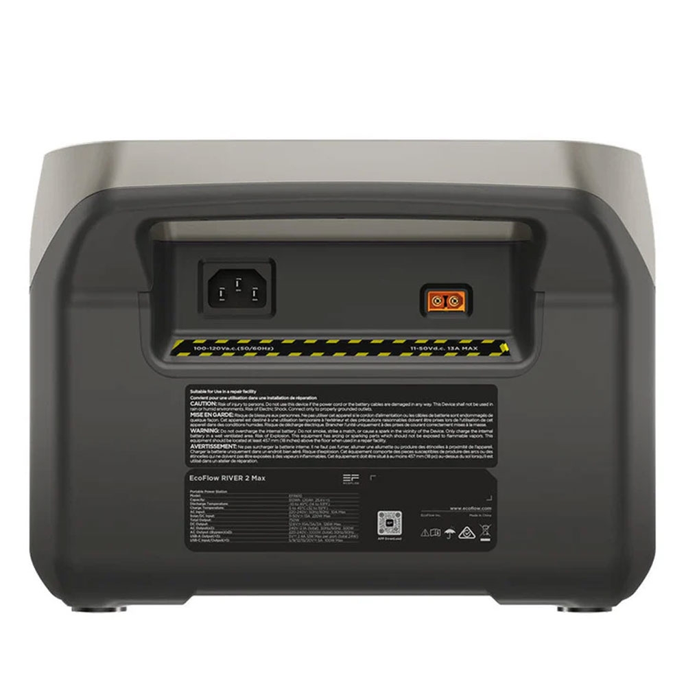 EcoFlow RIVER 2 Max LiFePO4 Portable Power Station