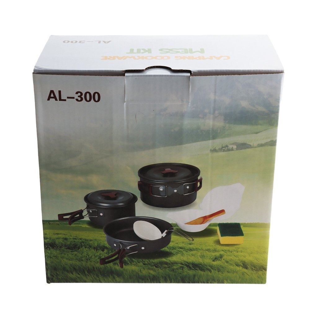 Venturer 8-Piece Camping Cooking Set