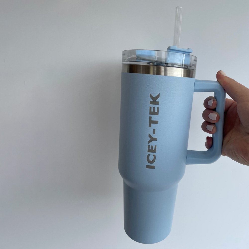 Icey-Tek Smoothie Insulated Travel Mug 1L