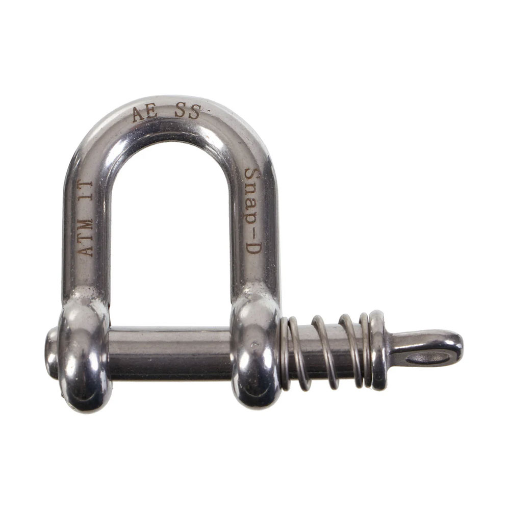 Snap-D 304 Stainless Steel D-Shackle 17mm 3000kg