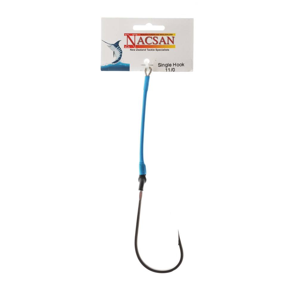 Nacsan Stainless Single Game Hook Rig 11/0