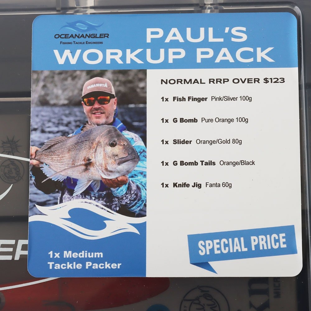 Ocean Angler Paul's Workup Tackle Pack
