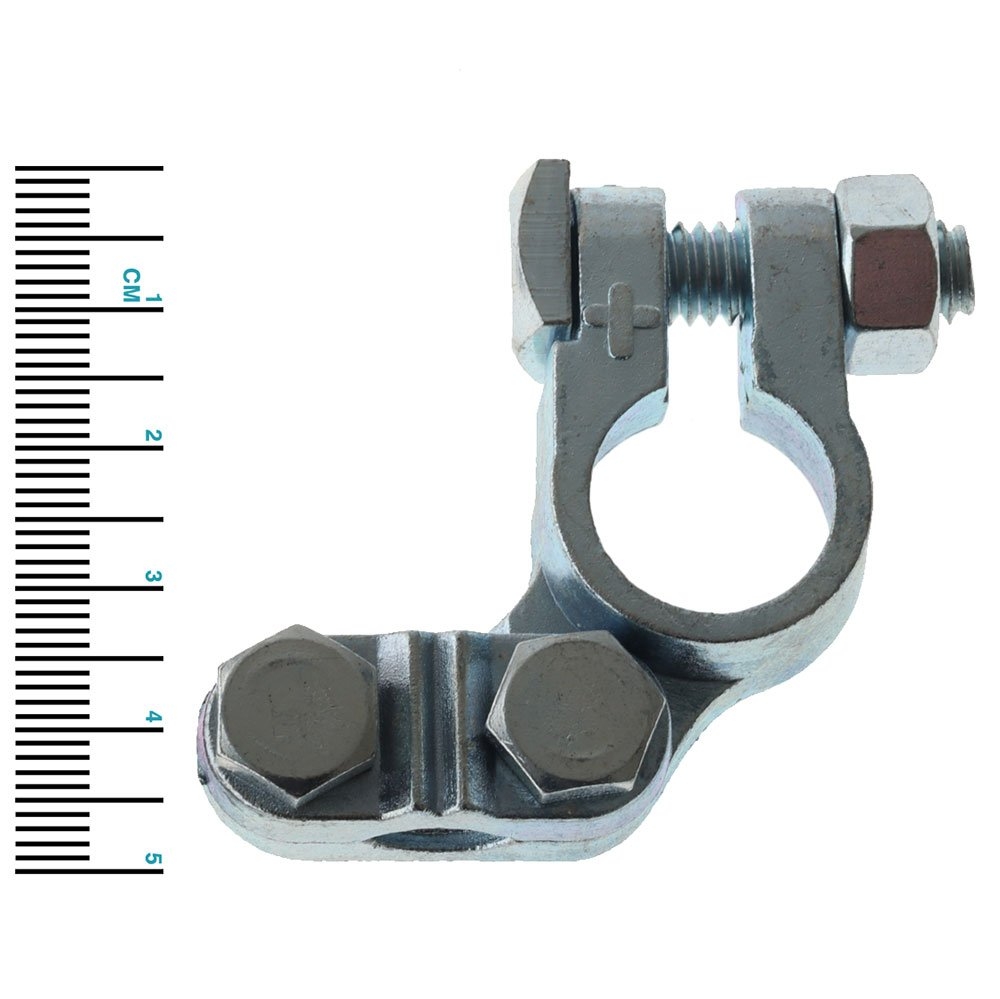 Zinc Battery Terminals Positive and Negative Set