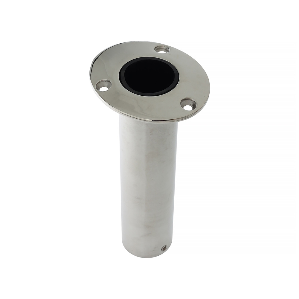 316 Stainless Flush Mount Rod Holder 90 Degrees