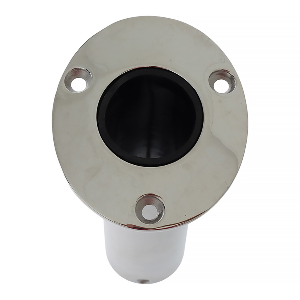 316 Stainless Flush Mount Rod Holder 90 Degrees