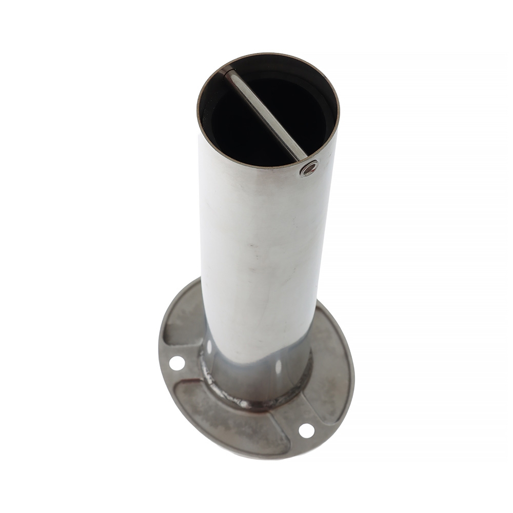 316 Stainless Flush Mount Rod Holder 90 Degrees