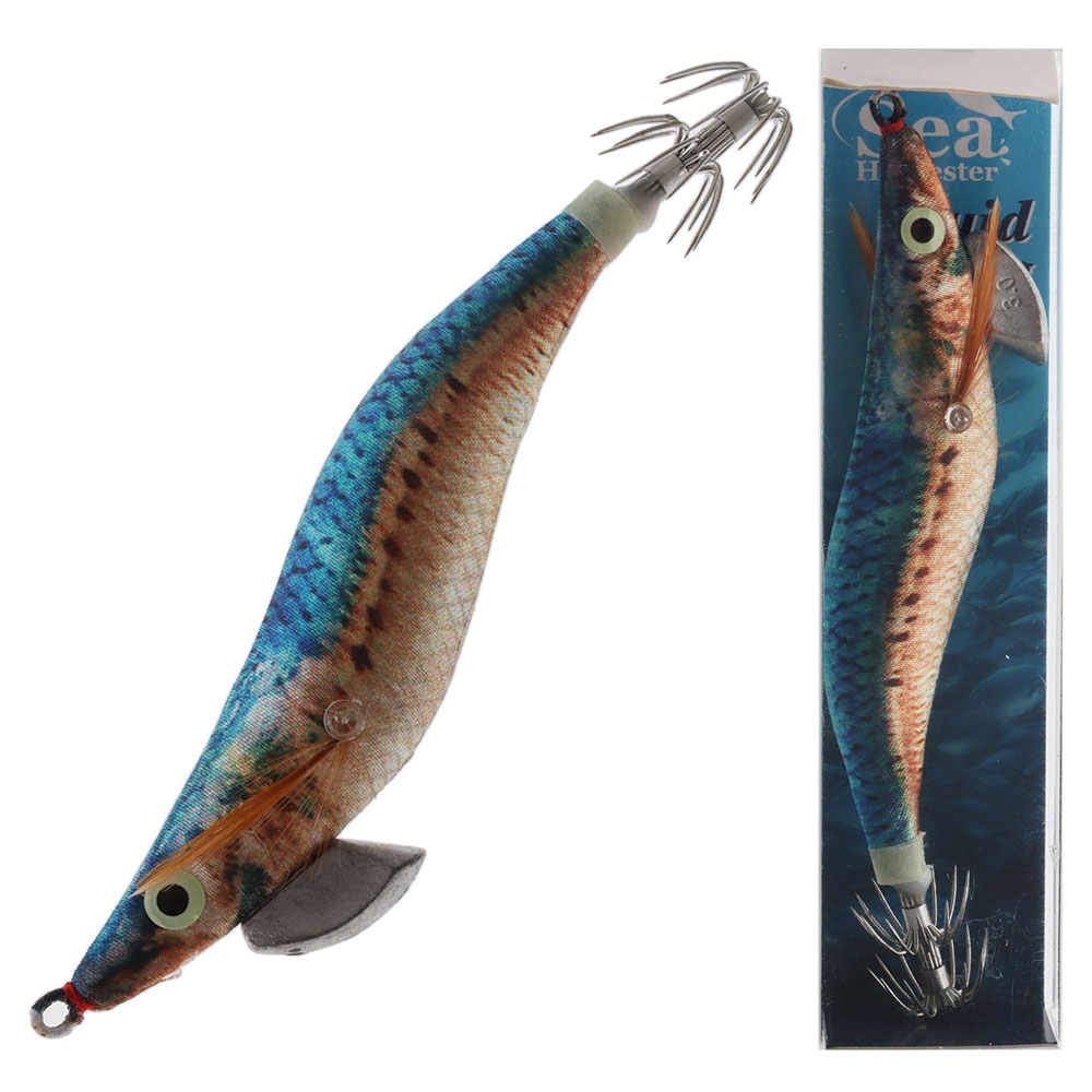 Sea Harvester Squid Jig Size 3.0 Blue Kohe