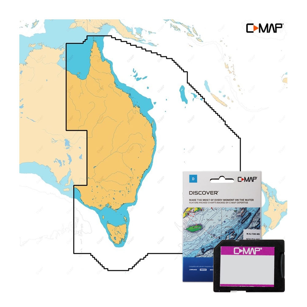 C-MAP DISCOVER X AU-T-010-D-MS Chart Card Victor Harbor/Wellesley Islands