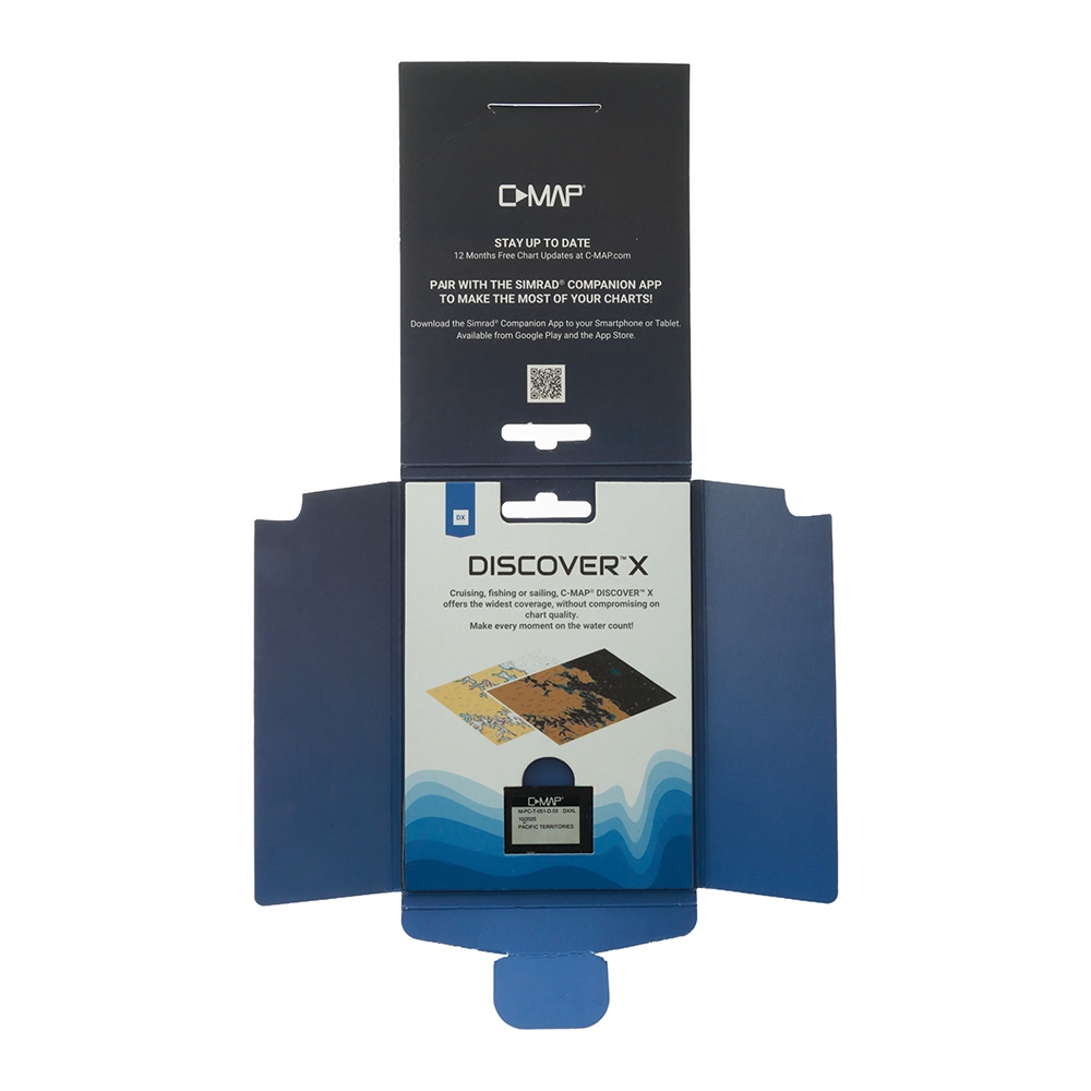 C-MAP Discover X Chart Card Pacific Territories SD/MSD