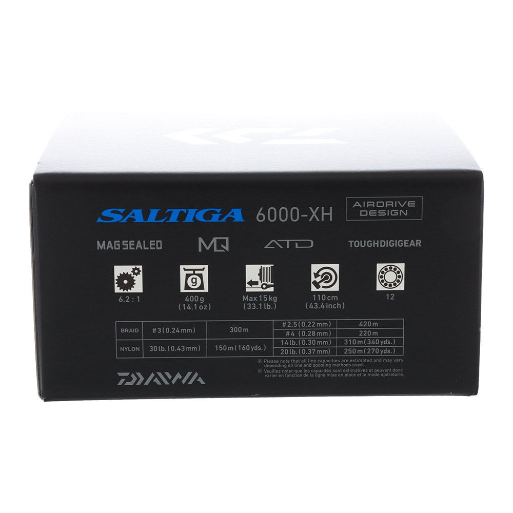 Daiwa Saltiga (G) 6000-XH Spinning Reel
