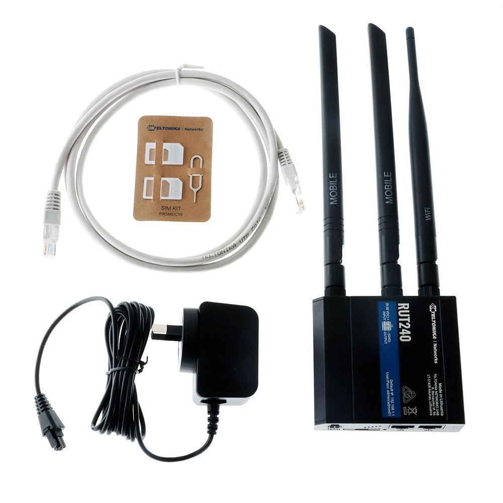 Teltonika RUT240 Industrial WiFi Router 4G/LTE WLAN