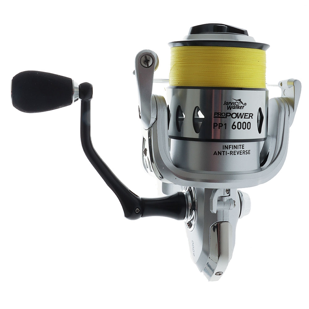 Jarvis Walker Pro Power 6000 Spinning Reel with Braid