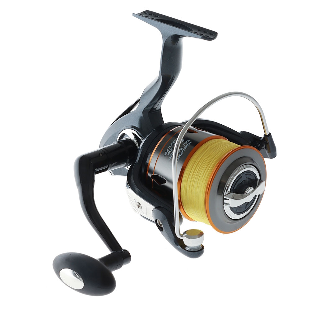 Jarvis Walker Applause 6000 Spinning Reel with 25lb Braid