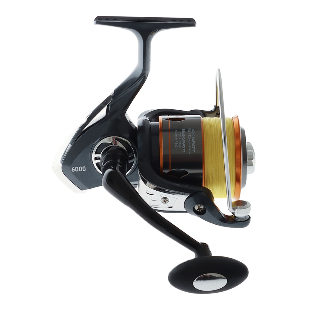Jarvis Walker Applause 6000 Spinning Reel with 25lb Braid