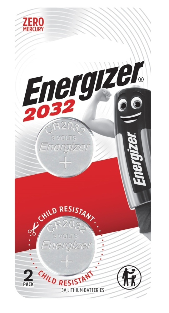 Energizer Ultimate Coin CR2032 Lithium Battery 2-Pack