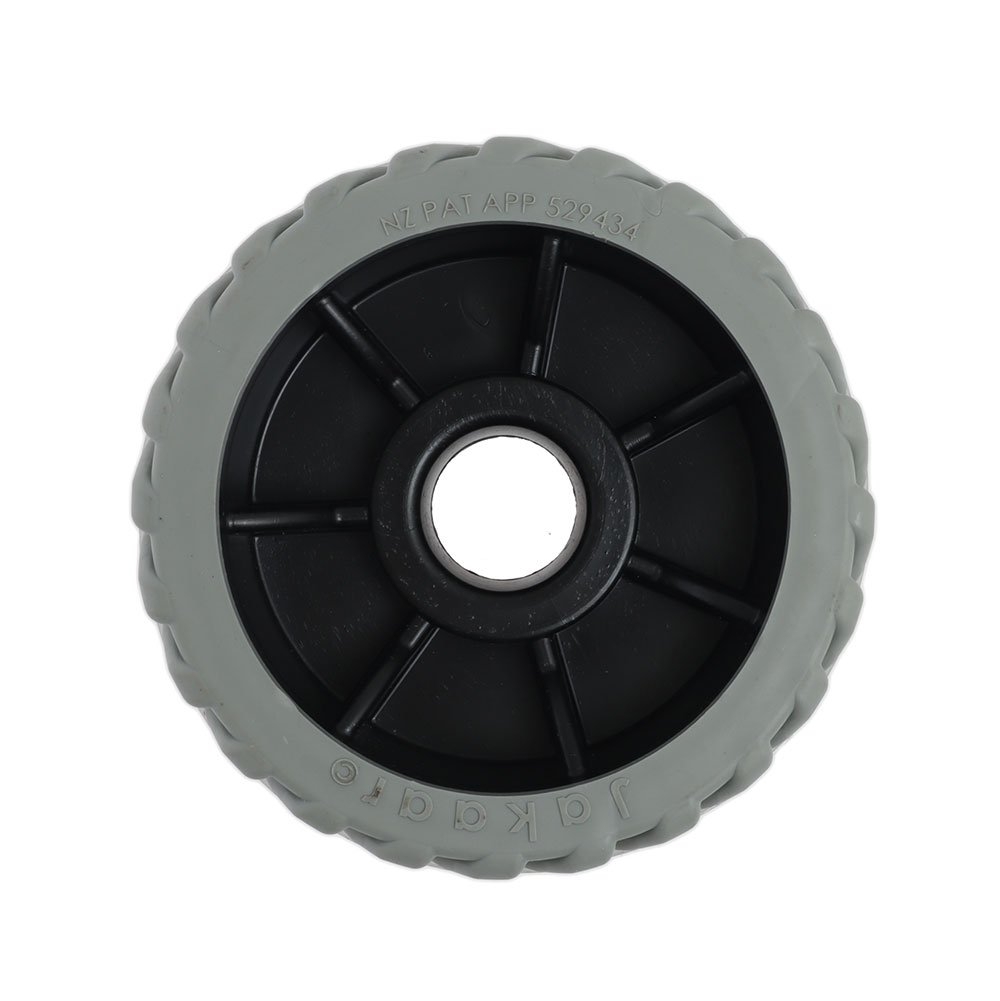 Trojan Straight Ribbed Wobble Roller Grey