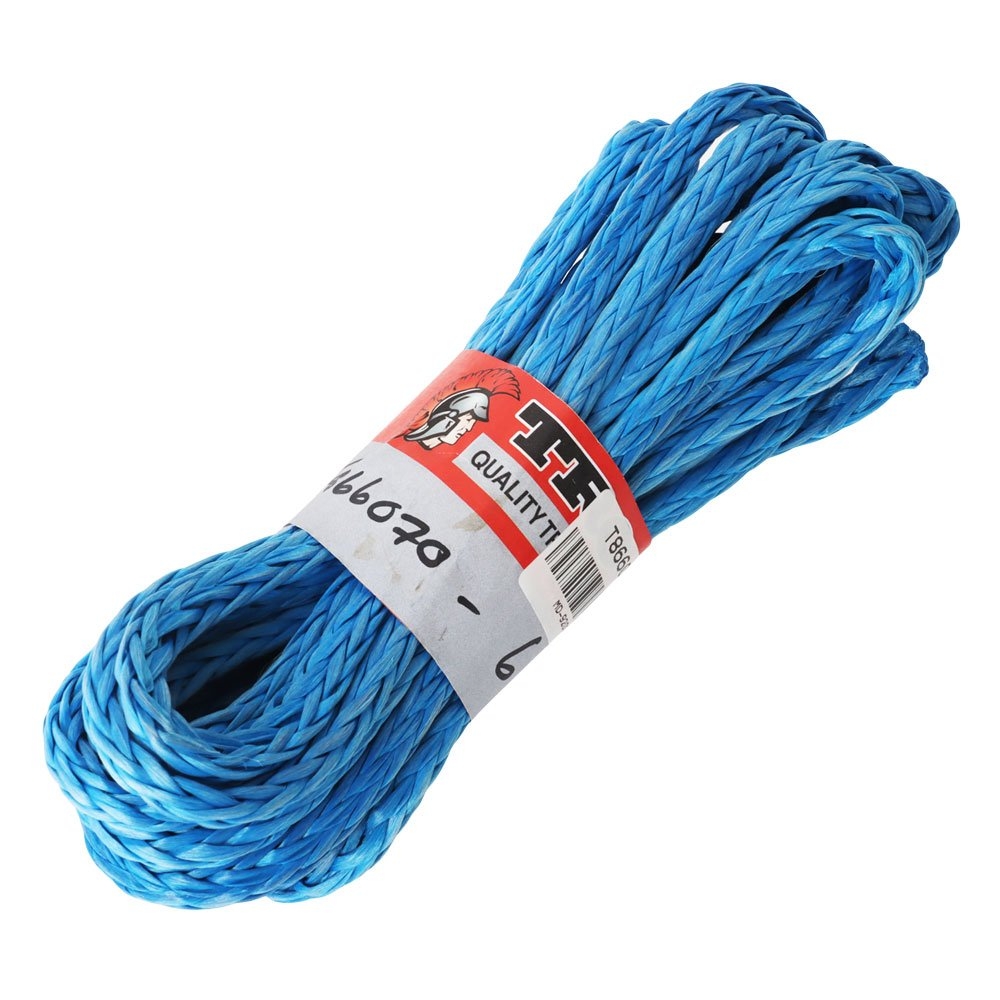 Trojan Synthetic Winch Rope Blue 6mm - Sold per metre