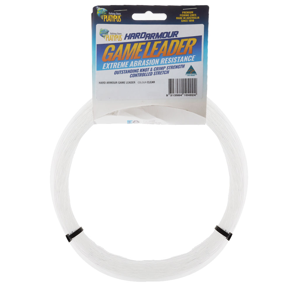 Platypus Hard Armour Game Leader Clear 50m 250lb