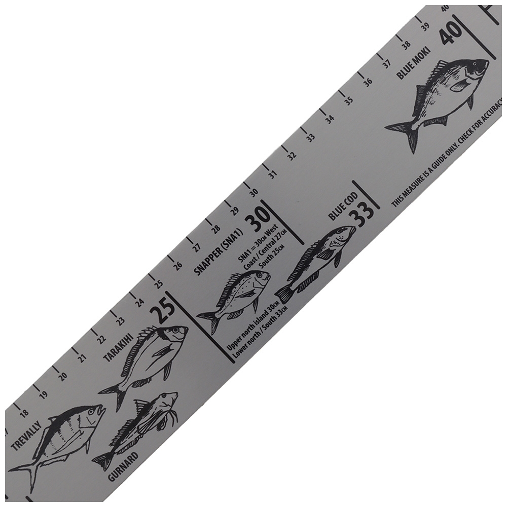 Marine Deals Anodised Aluminium Fish Ruler 75cm