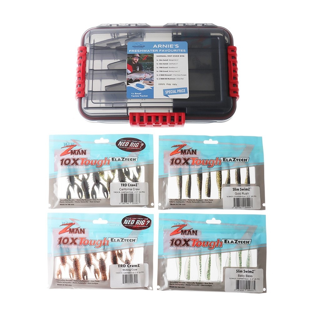 Arnie's Freshwater Favourites Softbait Pack