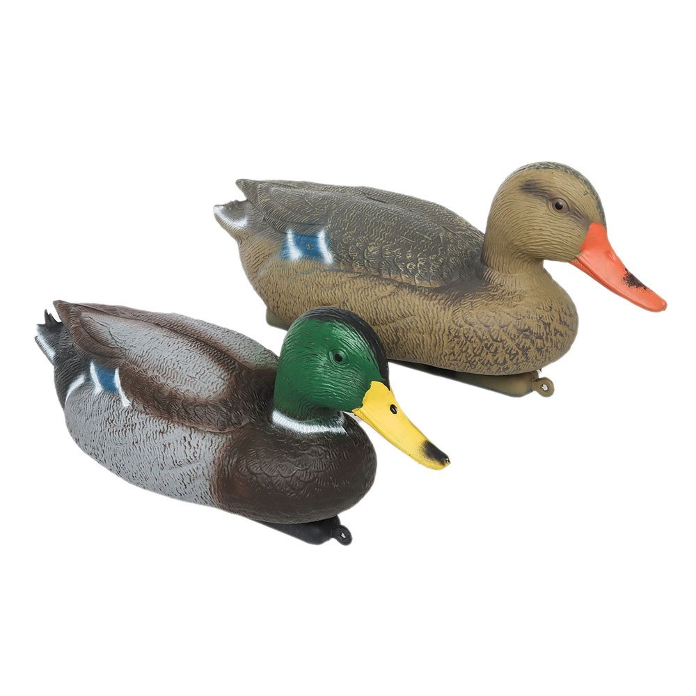 Waterfowler Mallard Magnum Duck Decoys 12-Pack 4 x Drake 8 x Hen 18inch