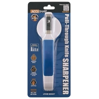 AccuSharp Pull-Through Knife Sharpener White / Blue Thumbnail AccuSharp Pull-Through Knife Sharpener White / Blue