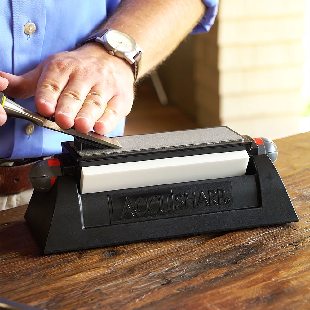 AccuSharp Deluxe Tri-Stone Sharpening System