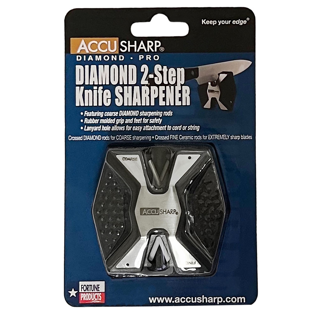 AccuSharp PRO 2-Step Diamond Knife Sharpener