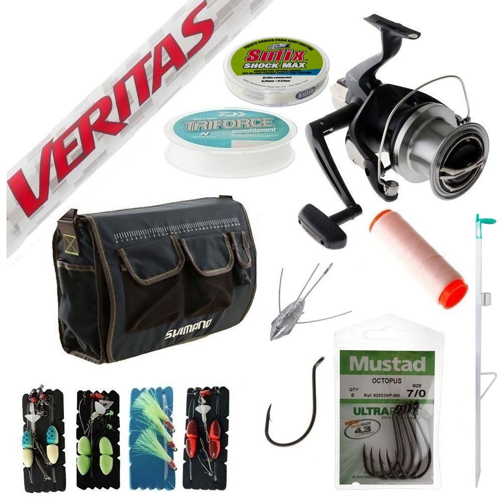 Shimano Beastmaster 14000 Veritas Surfcasting Value Package 14ft 6in 8-15kg 3pc