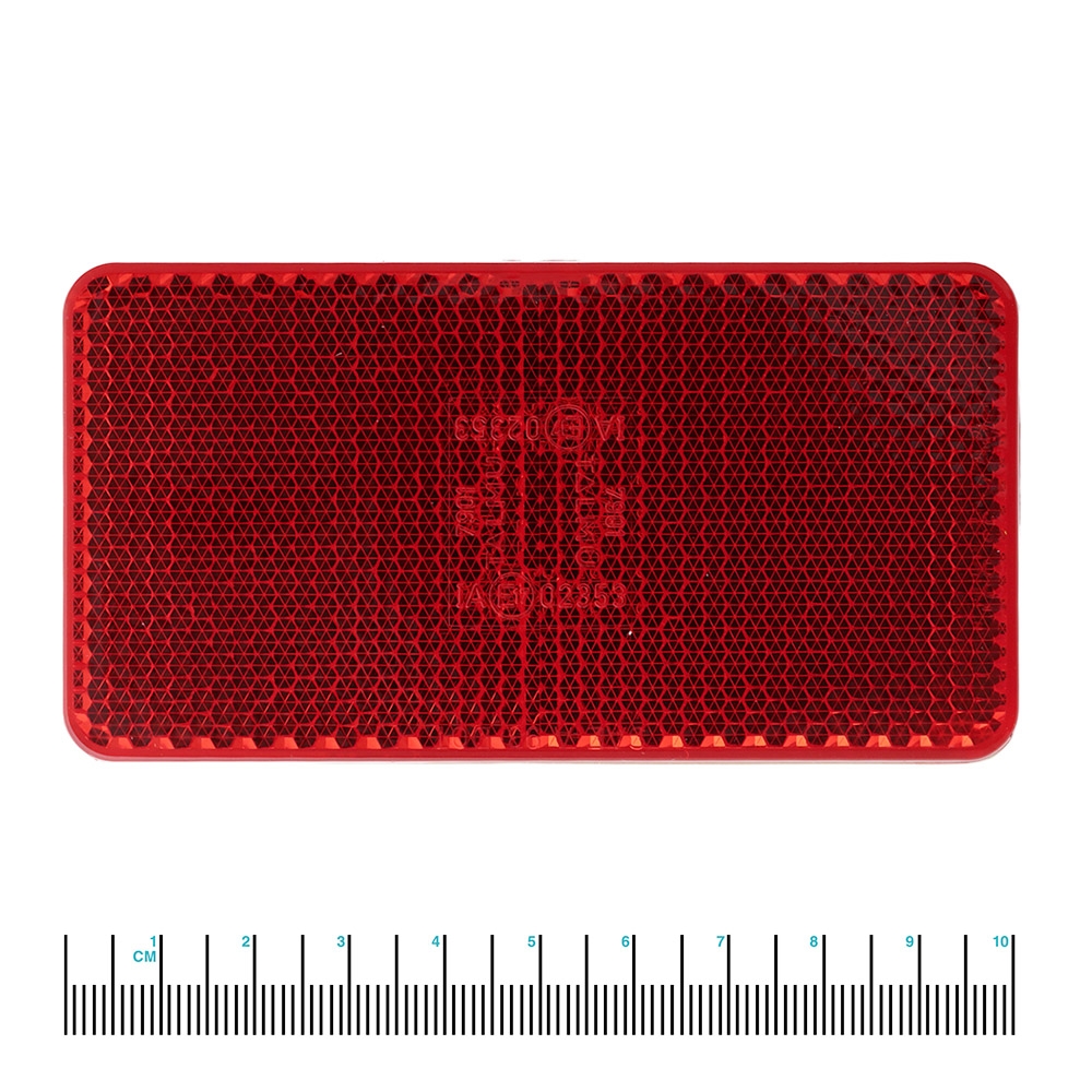 Hella Marine Retro Reflector 105 x 55mm Red