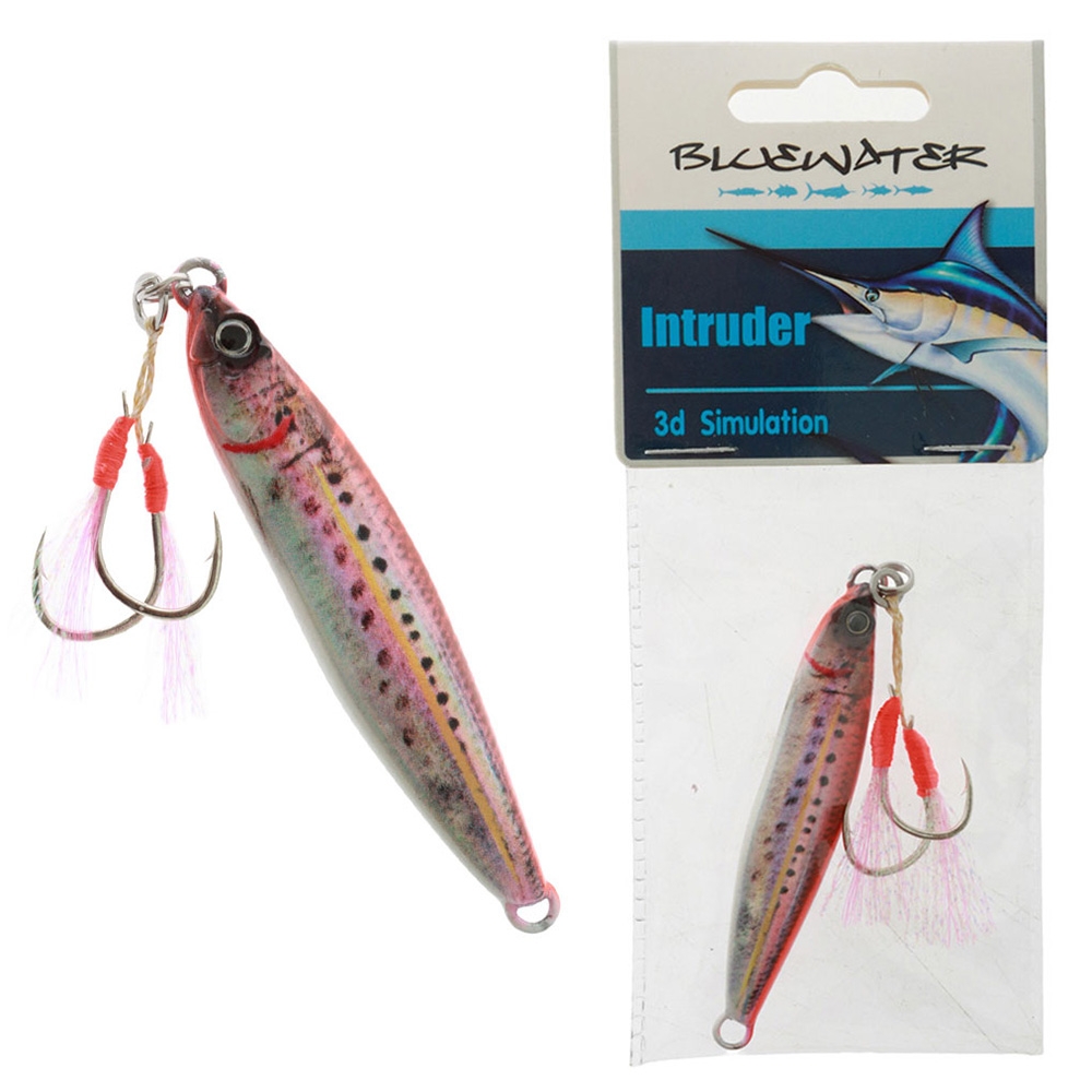 Gillies Bluewater Intruder Metal Jig Lure 30g Pilchard Red