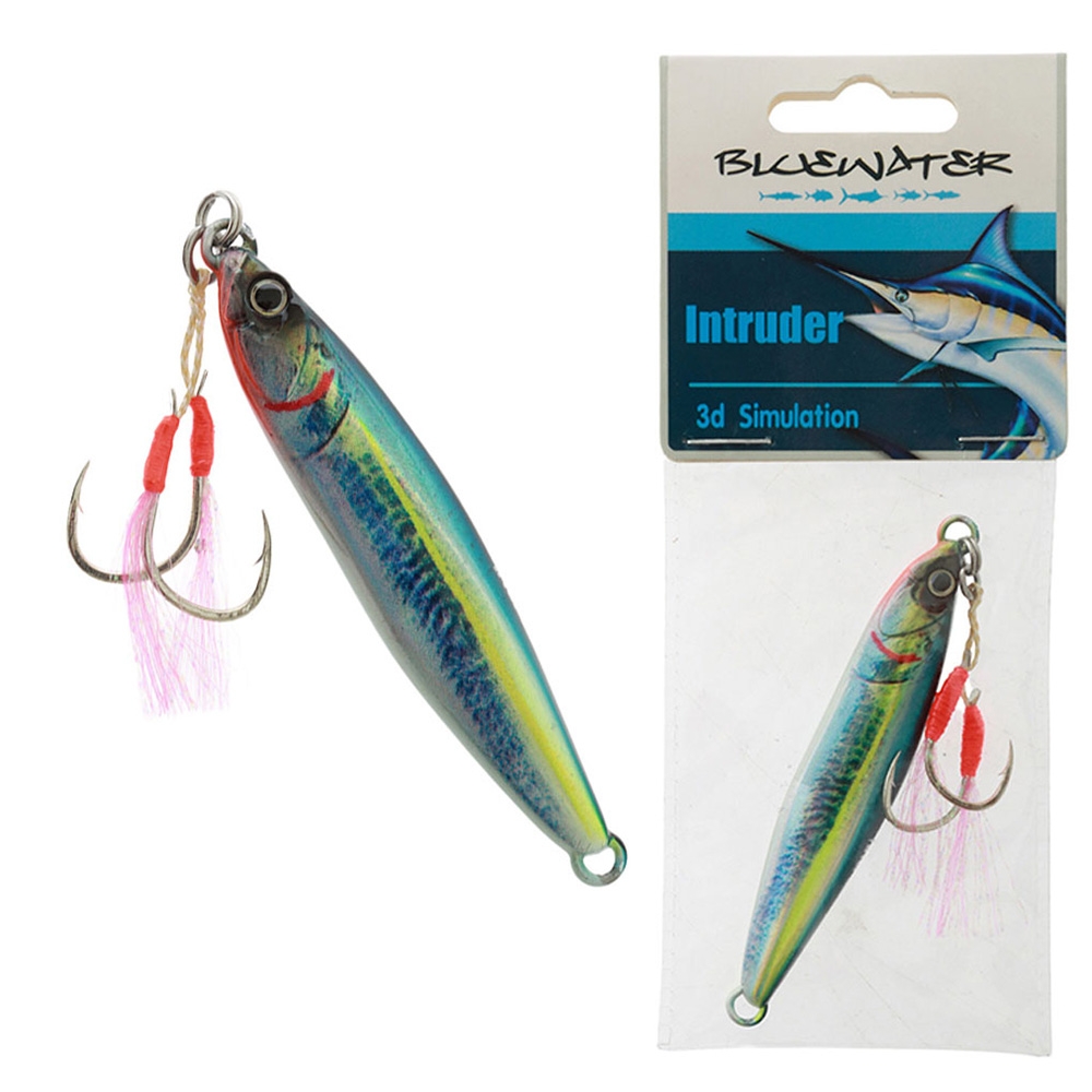 Gillies Bluewater Intruder Metal Jig Lure 45g Mullet