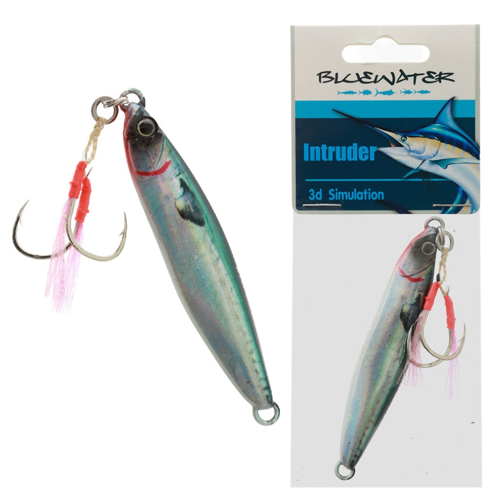 Gillies Bluewater Intruder Metal Jig Lure 60g Mackerel